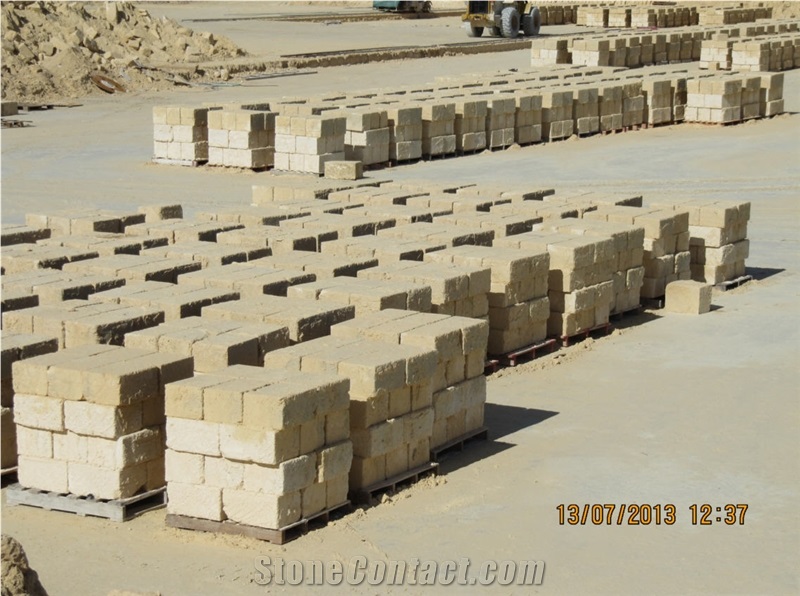 Wa Limestone Retaining Wall Blocks, Building Blocks