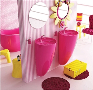 Pink Kids Elba Sinks & Basins