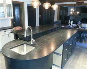 Agata Granite Kitchen Countertop, Black Granite Island Tops Brazil