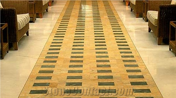 Amarillo Triana Marble Tiles & Slabs, Yellow Polished Marble Floor Tiles, Wall Tiles