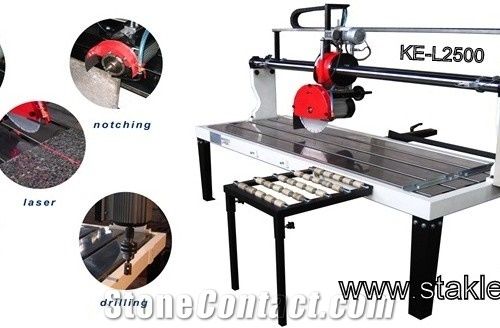 Ke-L2500 Semi-Automatic Multifunctional Stone Cutting Machine