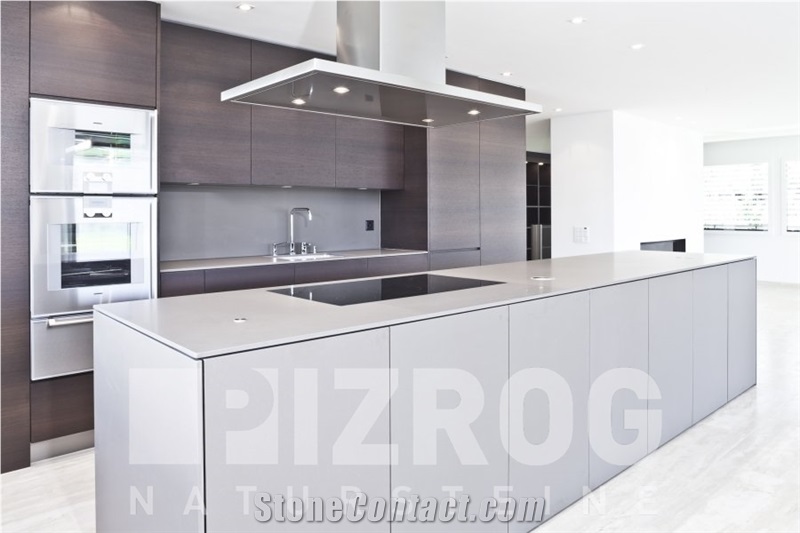 Silestone Grey Amazon Kitchen Countertop