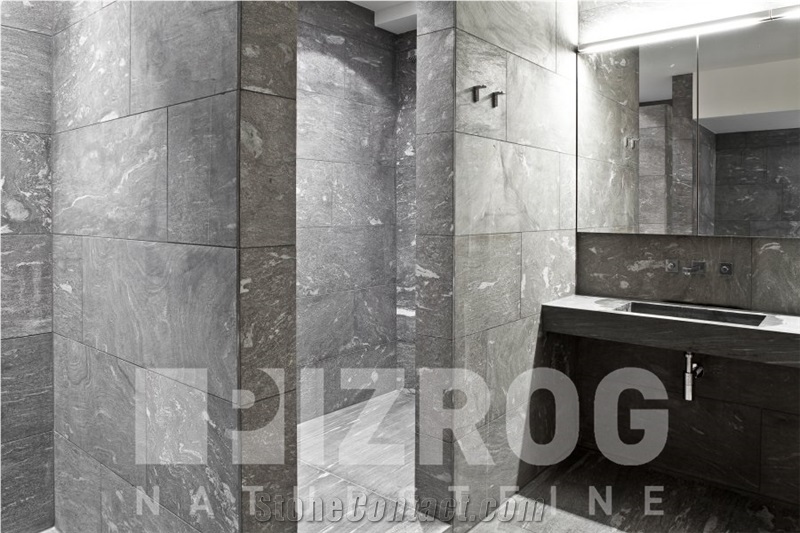 Valser Quartzite Bathroom Wall, Floor, Shower, Vanity Top