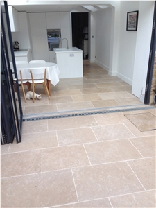 Dijon Infinity Tumbled Limestone Floor Tiles