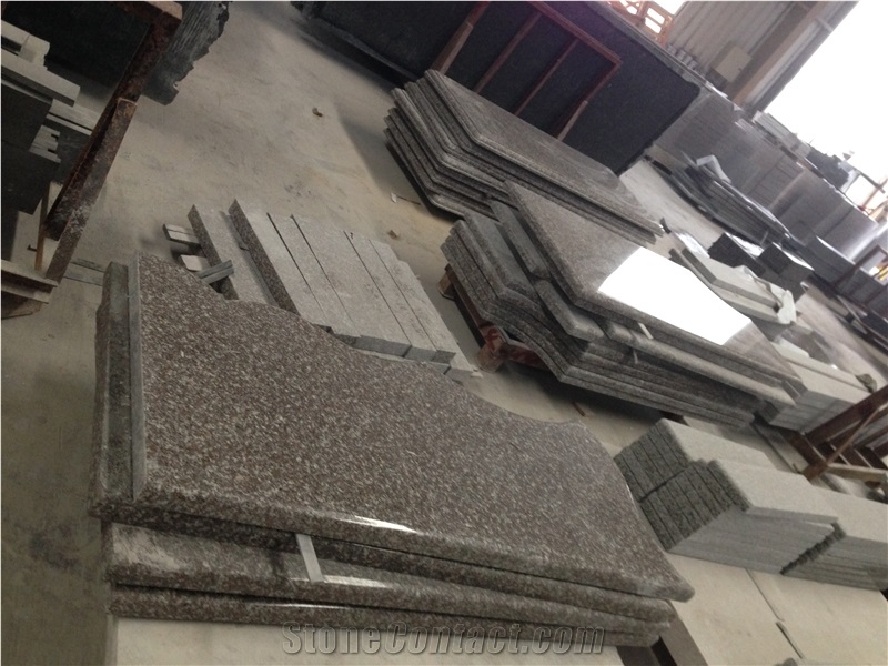 China G664 Pink Granite Tombstone,Fargo Voilet Of Luoyuan Granite/G664 Red Granite Polished Tiles for Wall/Floor Covering