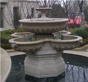 China G682 Granite Garden Water Features, Exterior Landscaping Stones Rolling Sphere Fountains, Outdoor Sculptured Fountain, Floating Ball Fountains with Stone Base