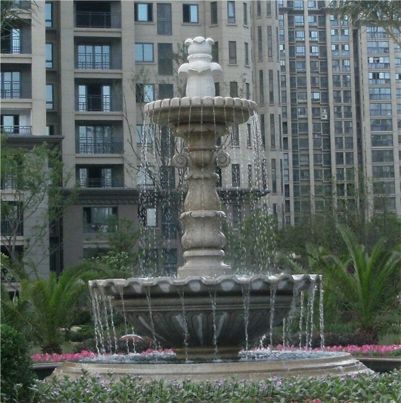 China G682 Granite Garden Water Features, Exterior Landscaping Stones Rolling Sphere Fountains, Outdoor Sculptured Fountain, Polished Floating Ball Fountains with Stone Base