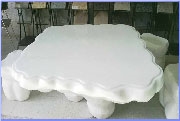 Pure White Marble Table Tops