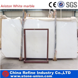 Ariston White Marble Tiles & Slabs, Ariston Royal White Polished Marble Slabs Wall Covering Tiles,Greece Natural White Marble Manufacturer Supply for Hotels, Shopping Mall