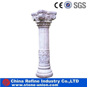 Best Column Manufacturer, Export Rome Column, Hunan White Marble Column,White Marble Column, Roman Column, Marble Pillar, Baoxing White Marble Roman Columns,Roman Pillars Column Molds