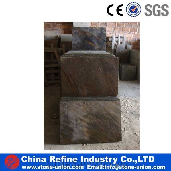 Brown Rusty Slate Wall Cladding,China Slate Stone for Wall Covering&Wall Cladding/Slate Panels,Slate for Flooring&Floor Covering,Exterior Pavers