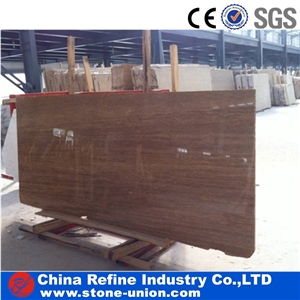 Brown Wooden Grain Marble Slabs & Tiles for Sale, China Brown Marble,China Maron Brown Timber Sandstone Slab & Tile,Wall Cladding Panels,Floor Cover