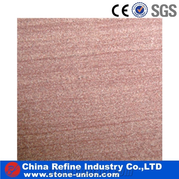 Chinese Red Wave Sandstone Slabs & Tiles for Sale, China Red Sandstone,Misty Rose Sandstone,Desert Red Sandstone