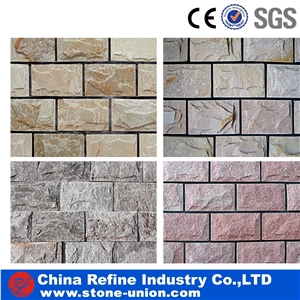 Factory Direct Sale High Quality Colorful Mushroom for Wall Cladding,Mushroom Stone,Natural Split,Wall Stone,Cut to Size