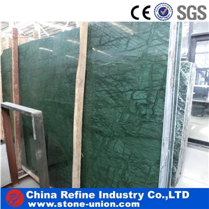 Green Imported Marble Slabs Polished Surface, Green Marble Floor Covering Tiles, Dark Green Marble Slab, Big Size Marble Stone