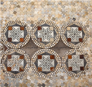 Hot Sale China Slate Mixed Mosaic Pattern, Wall Mosaic, Flooring Mosaic Tiles