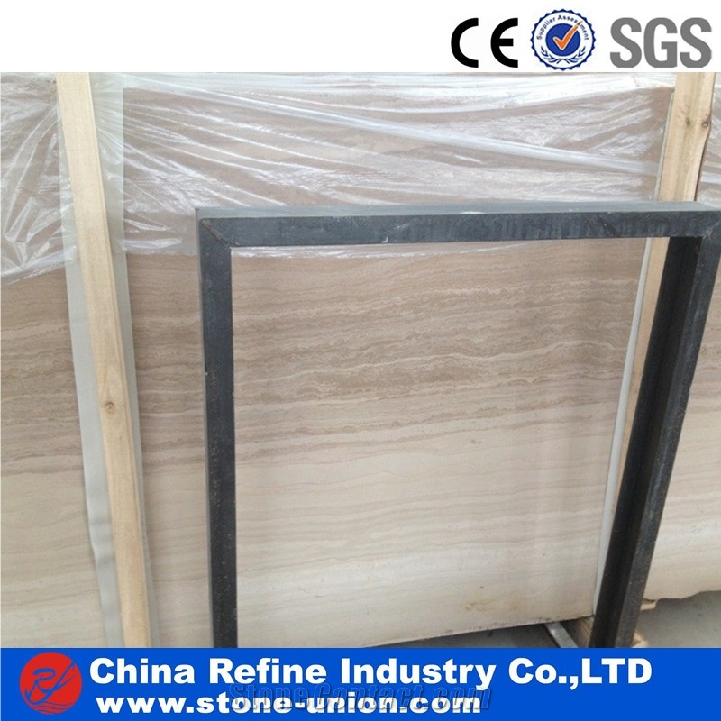 Italy Wooden Grain Marble Slabs & Tiles Polished Finish, a Grade Wooden Veins Marble