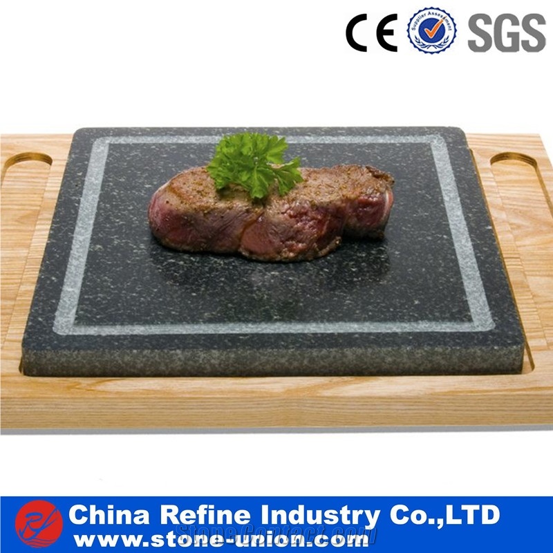 Lava Cooking Stone for Resturant , Premium Steak Cooking Stone Tableware