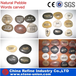 Lettering Polished River Pabbles Export , the Lettering Of Pebbles with Pvc Pebbles,Natural Marble Pebble Stone,Polished Pebble and Pebble Stone