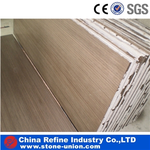 Light Brown Sandstone Slab, China Brown Sandstone , Wood Grein Sandstone Slabs & Wood Vein Sandstone Tiles & Wall Covering Panel