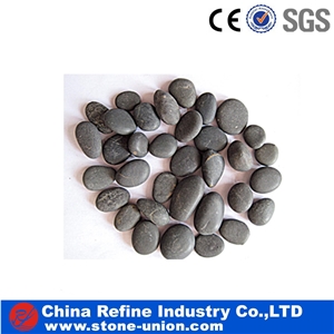 Low Price Natural Black River Pebble Stone, Cheap Pebbles, Modern Exterior Walkway Pebble Stone