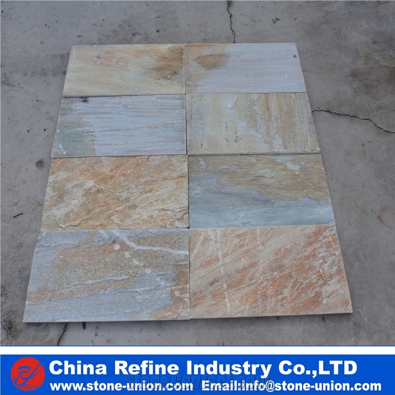 Natural Beige Slate Stones for Wall Tiles,On Sale China Slate Cultured Stone, Wall Cladding, Stacked Stone Veneer Clearance, Manufactured Stone Veneer