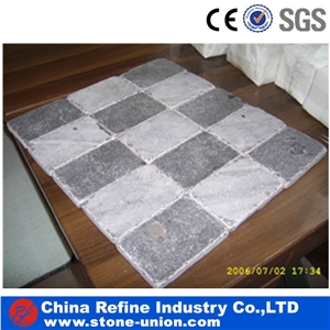 Natural Split Blue Stone Slabs & Tiles, China Bluestone, Shandong Blue Limestone Tile, Natural Limestone 30x30 Tiles for Sale, Blue Stone Covering