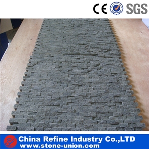 New Polished Black Mosaic Basalt , Chinese Basalt Mosaic Exporter,China Basalt Mosaic Tile & Hainan Grey Stone Mosaic