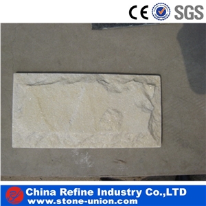 Popular White Quartzite Mushroom Stone , Best Quality White Quartzite,Mushroom Wall Cladding,Split Face Quartzite Stone