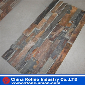 Rusty Panel from China , Rusty Slate Cultured Stone Hot Sale,On Sale China Rusty Quartzite Cultured Stone, Wall Cladding, Stacked Stone Veneer