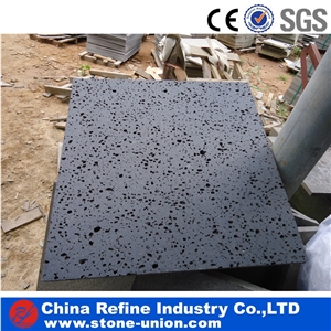 Wholesale Basalt Floor Tiles with Cheap Price, Black Basalt for Construction,Sawn 400 Grit with Cats Paws Tiles, China Black Basalt Floor Tiles