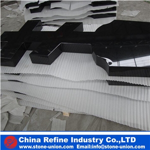 Wholesale Black Granite Monument, Customized Black Granite Headstone,China Absolute Black American Style Polished Monument & Tombstone