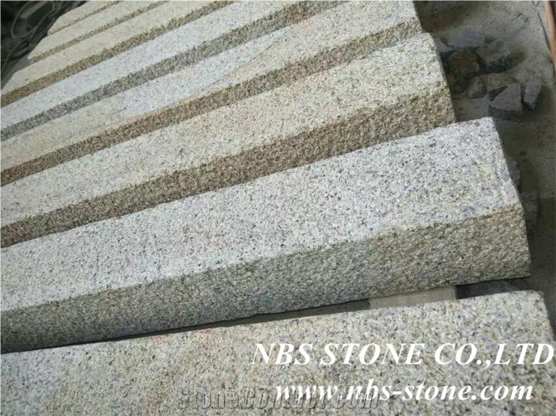 G682 Granite Kerbstones,China Zhangpu Yellow Granite Road Stone