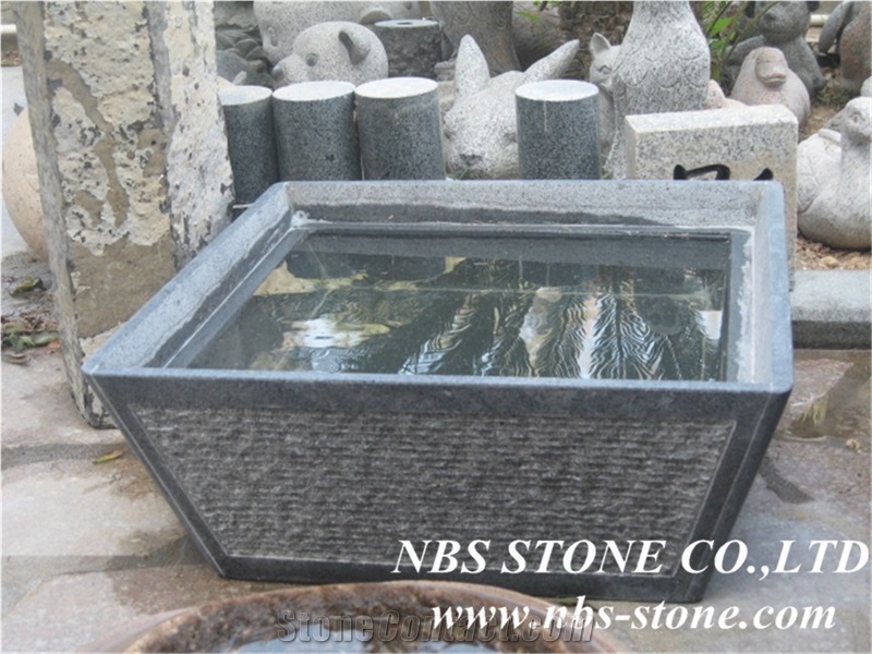 Granite Natural Stone Oil Lanterns,Grey Granite Oil Lanterns