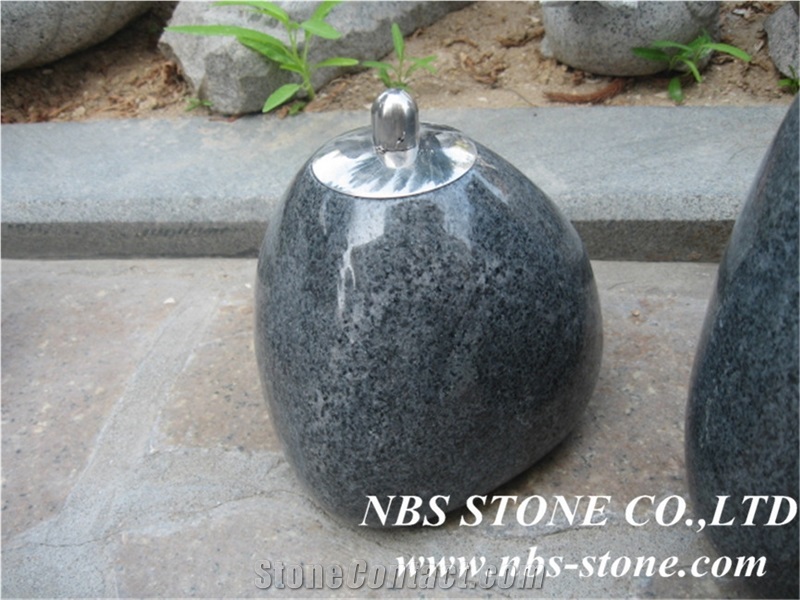 Granite Natural Stone Oil Lanterns,Grey Granite Oil Lanterns