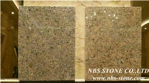 Lilac Yellow Granite Slabs & Tiles, China Brown Granite