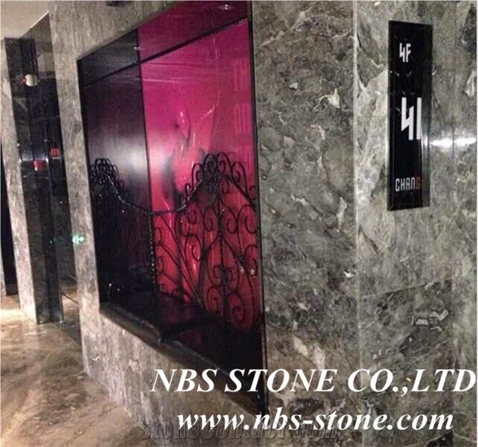 Romantic Grey Marble Slabs & Tiles, China Grey Marble Slabs & Tiles,Hunan Sesame Grey Marble Polished Slab and Tile