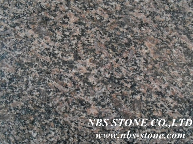 Royal Pearl Granite Tiles & Slabs, China Brown Granite Tiles