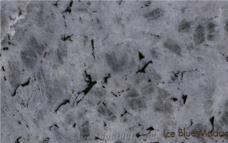 Ice Blue Madagascar Granite, Labradorite Ice Blue