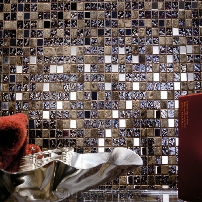 30x30 Glass Mosaic Jonico