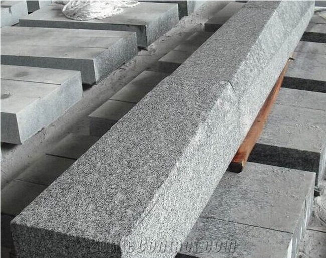 Chinese Popular & Beautiful Cheap Grey Granite Kerbstone Promotional Prices from Factory