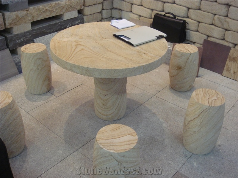 Outdoor Bench G682 Granite Park Bech Garden Stone Tables and Beches