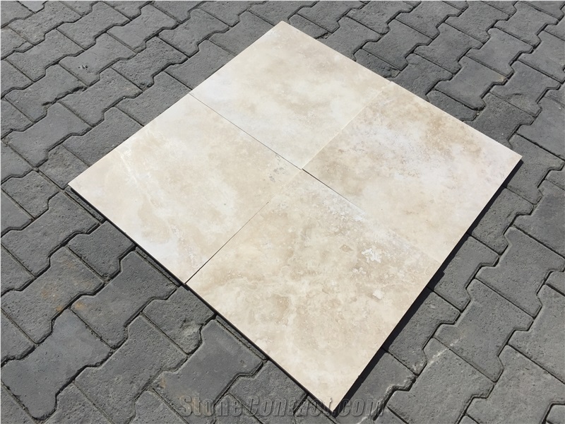 Light Travertine Premium Quality Tiles & Slabs, Beige Travertine Floor Tiles, Wall Tiles Turkey