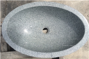 Natural China Grey Granite Wash Bowls
