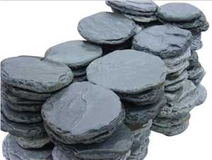 China Black Slate Paver Stone