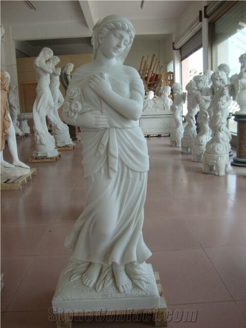 Marble Living Statue