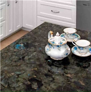 Jade Blue Granite Countertops, Blue Granite Kitchen Countertops