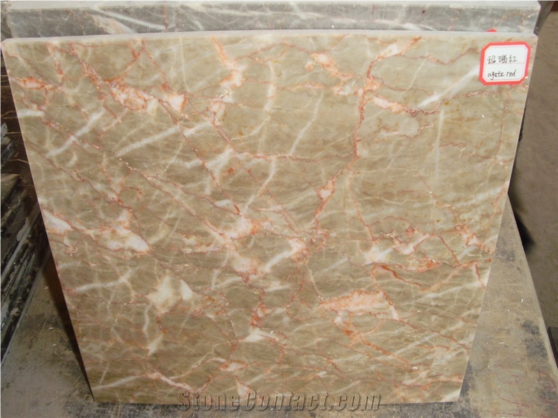 Agate Red Marble Polished Slabs and Tiles, Red Color Marble for Floor, Cheap China Red Marble Tiles