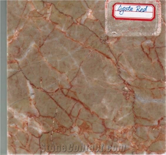 Agate Red Marble Polished Slabs and Tiles, Red Color Marble for Floor, Cheap China Red Marble Tiles