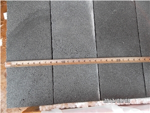 China Andesite Side Stone, Cheap Grey Basalt Kerbstones, Curbstone Surface All Sides Machine Cut/Saw Cut Finish